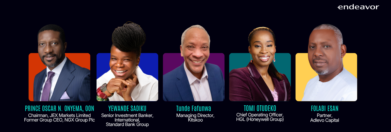 Endeavor Nigeria's new cohort of mentors